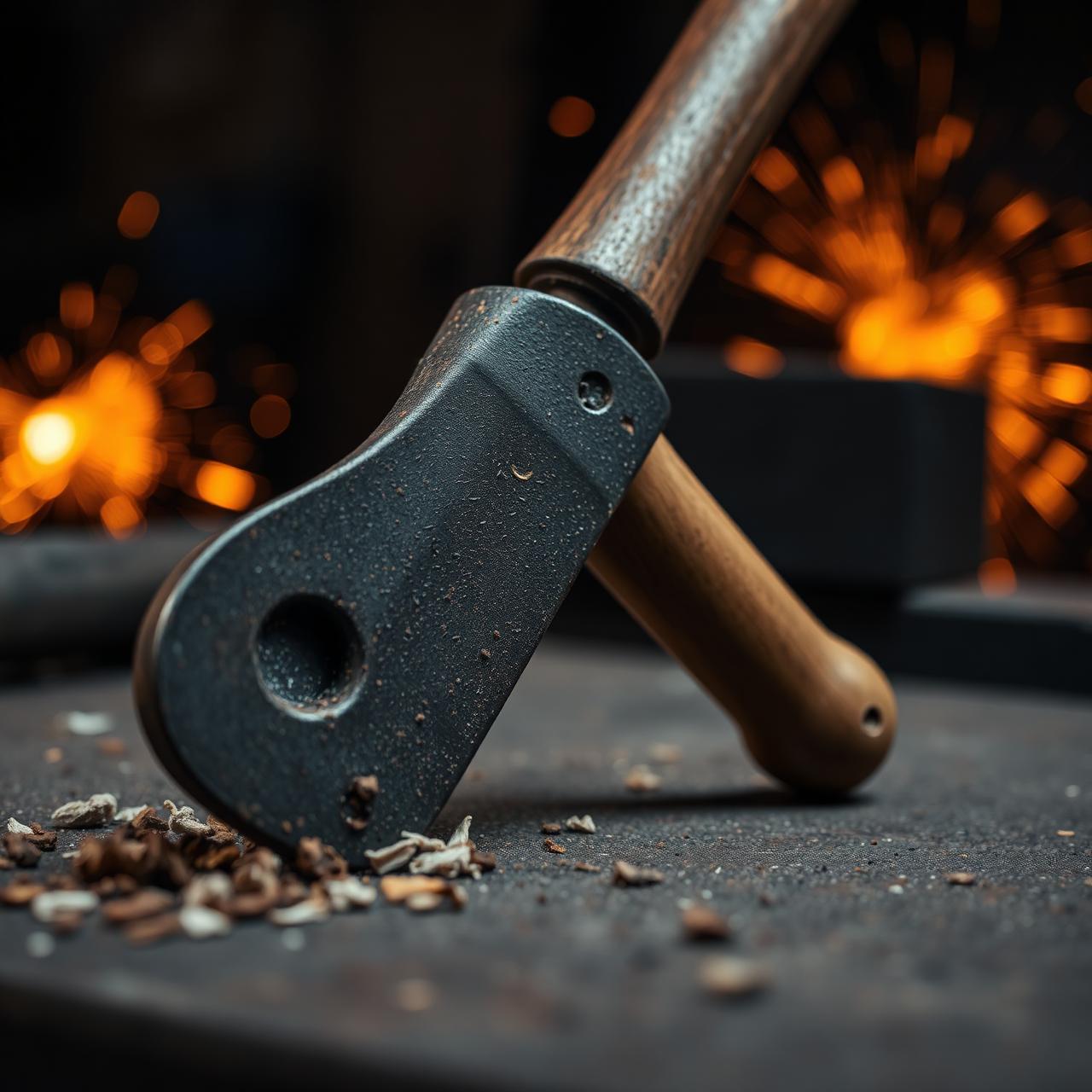 Yukon Forge Push Gouge close-up